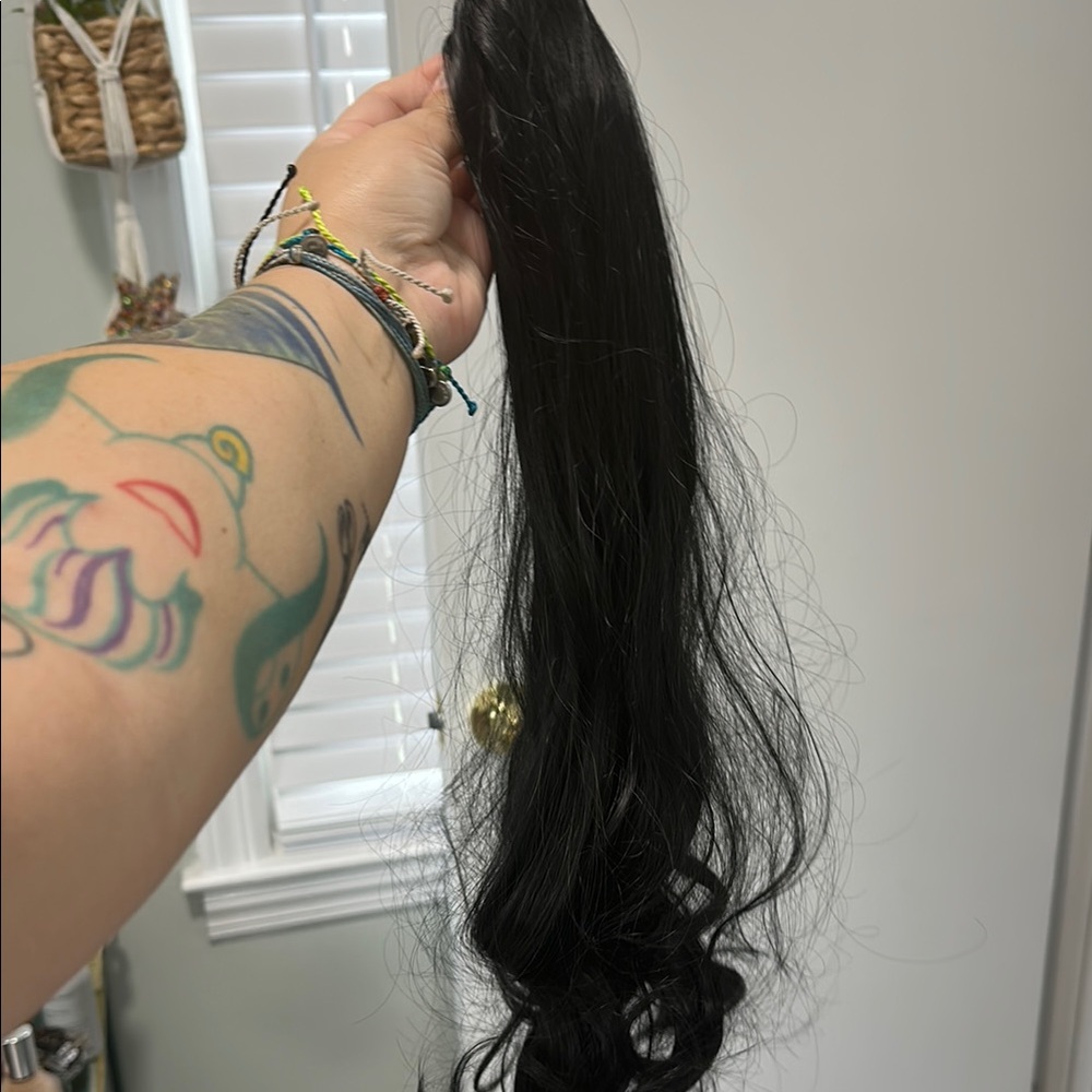 Black Hair Extension